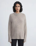 RESPONSIBLE CASHMERE-WOOL DONEGAL SWEATER