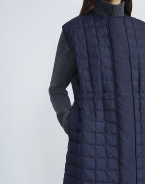 RECYCLED POLY QUILTED REVERSIBLE VEST