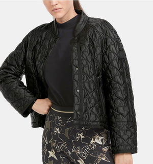 QUILTED BLOUSON STYLE SHORT JACKET