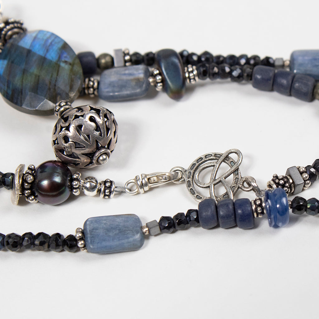 Labradorite Pendant Necklace by Jill Duzan at Jophiel