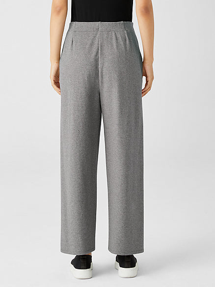 HIGH WAISTED F/L WIDE PANT
